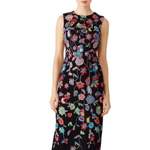 Floral black & formal dress, cocktail or wedding!